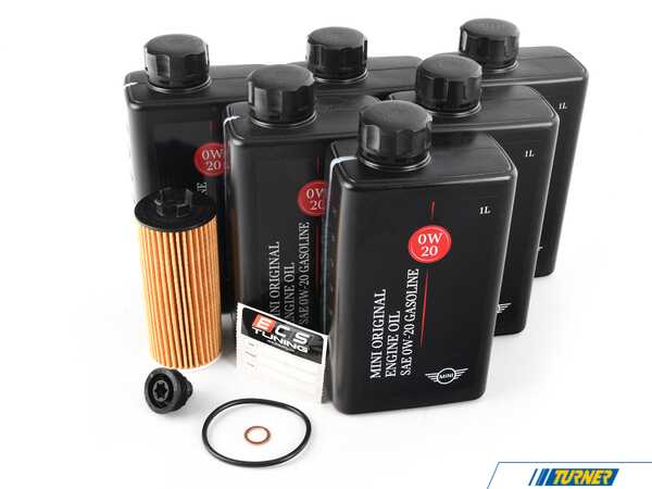 Genuine MINI MINI Oil Service Kit Gen 3 2.0L 0w-20 - Priced As Kit 1142857059024KT