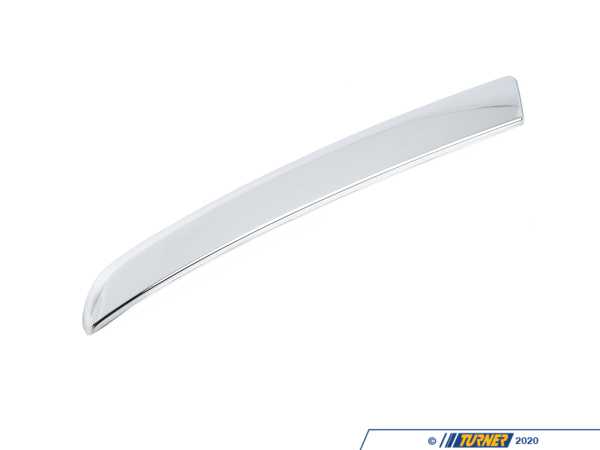Genuine BMW Genuine BMW Right Rear Moulding - 63217378076 63217378076