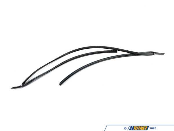 Genuine BMW Genuine BMW Weatherstrip - 51318108043 51318108043