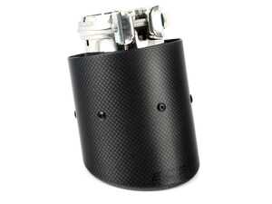 ECS Swivel Exhaust Tip - 3.5" Carbon Fiber - Priced Each