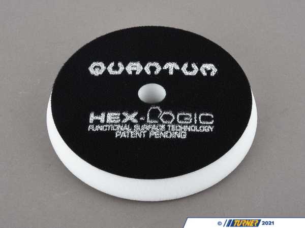 Chemical Guys Hex-Logic Quantum Light-Medium Polishing Pad, White (6.5 Inch) BUFX114HEX6