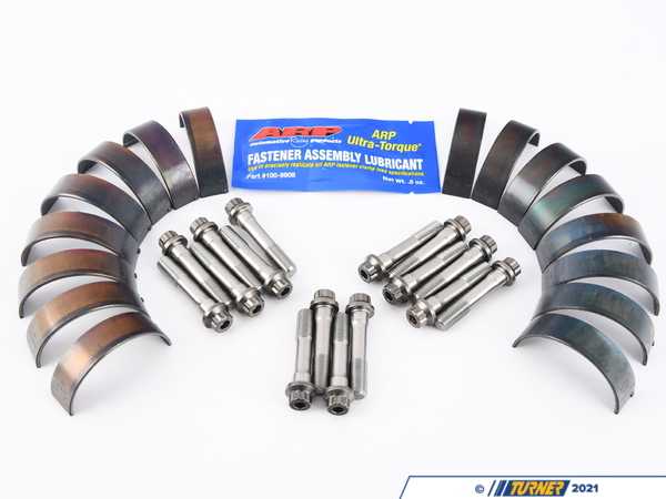 VAC Motorsports VAC Performance Coated Rod Bearing Kit - Standard Size - S65 VAC-HPRBK-S65