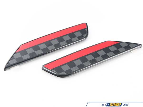 Genuine MINI TRIM COVER SET WITH 51132365738