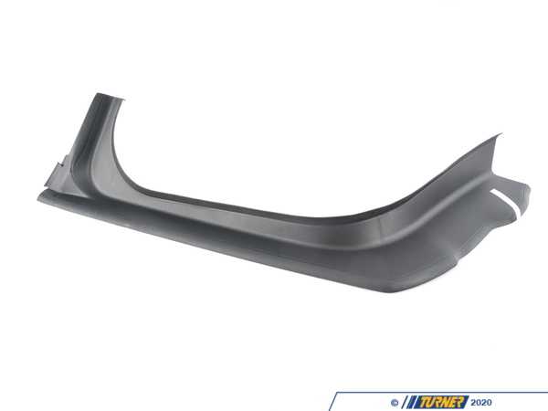 Genuine BMW COVER, WATER GUTTER, REAR, L 51497364425
