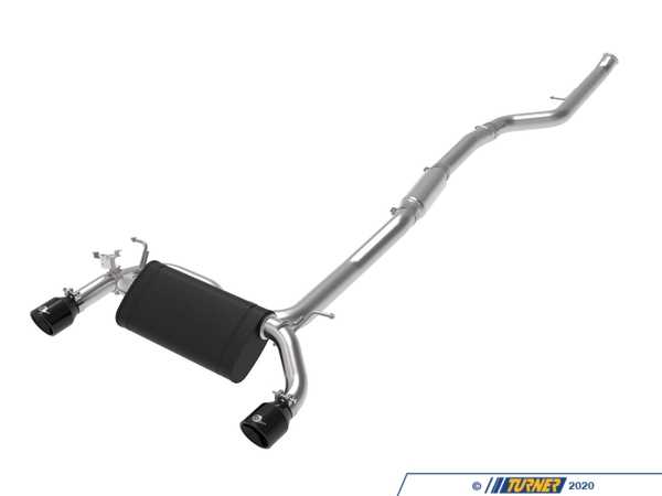 AFE AFe Power MACH Force-Xp Cat-Back Exhaust System - Black Tips - F22 F23 M235i 49-36347-B