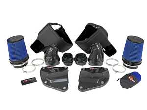 AFe Power Black Series Carbon Fiber Cold Air Intake System - Pro 5R Filters - F90 M5