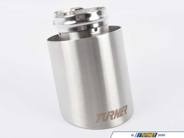 Turner Motorsport Turner 4" Universal Double Wall Exhaust Tip w/ Brushed Finish 026374TMS02-10