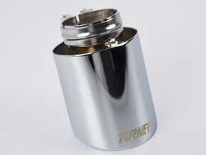 Turner 4" Universal Double Wall Exhaust Tip w/ Chrome Finish