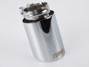 Turner 3.5" Universal Double Wall Exhaust Tip w/ Chrome Finish