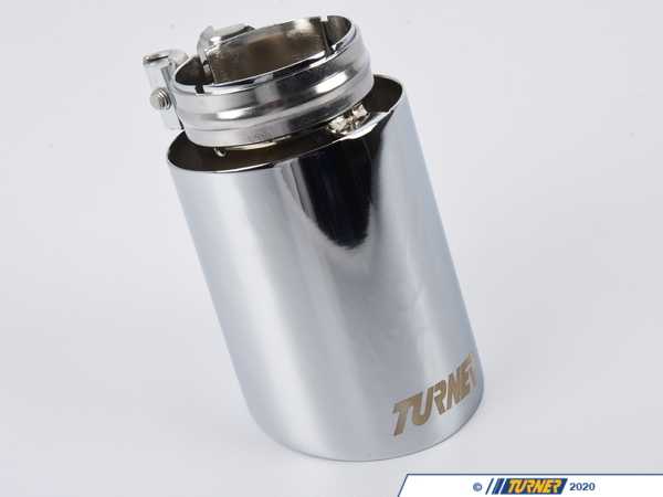 Turner Motorsport Turner 3.5" Universal Double Wall Exhaust Tip w/ Chrome Finish 026374TMS02-01