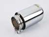 Turner Motorsport Turner 3.5" Universal Double Wall Exhaust Tip w/ Chrome Finish 026374TMS02-01 View 2