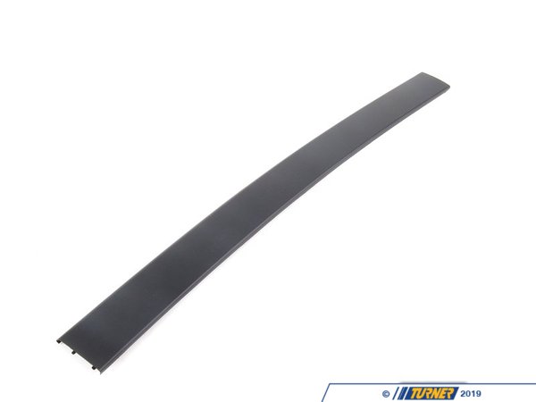 Genuine BMW Genuine BMW Interior Upper Trunk Lid Tri - 51498215301 - Schwarz 51498215301