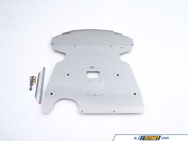 Turner Motorsport Turner Motorsport Aluminum Skid Plate - BMW E82 128i 135i N52/54/55 006137la01KT