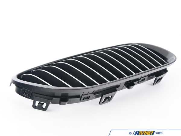 Genuine BMW Genuine BMW Grille, Chrome, Right - 51137254972 - Schwarzchrom 51137254972
