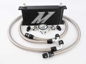 BMW Universal Oil Cooler - 19 Row - Black