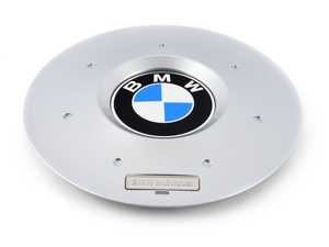 Genuine BMW Hub Cap, Silver - 36137849415