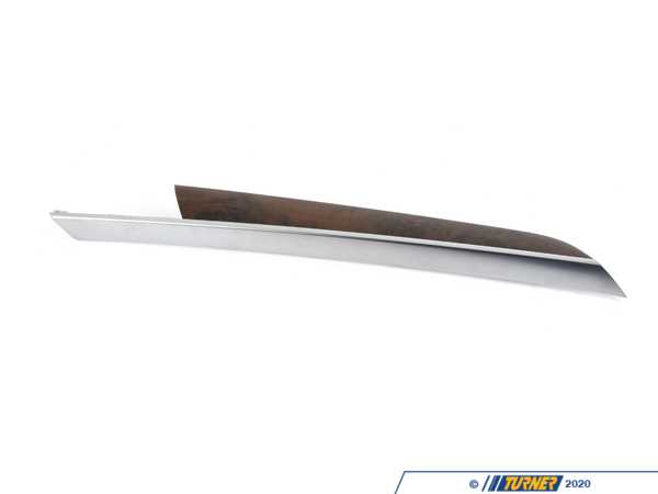 Genuine BMW Genuine BMW Wooden Panel, Poplar Curl, D - 51417137180 51417137180