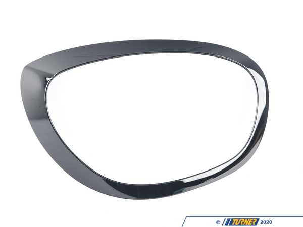 Bremmen Parts Headlight Trim Ring Black Line - Right 51138739352