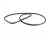 Genuine BMW Genuine BMW Edge Protection, Door, Rear Schwarz - 51727333608 - E70 51727333608 View 1