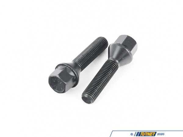 ECS 12x1.5x43mm for 15mm spacers - Conical Seat Wheel Bolt - Priced Per Pair C17A43-ZNNITT2