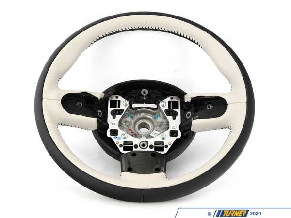 Genuine MINI Genuine MINI Sport Steering Wheel, Leather Mini Yours - 32306855736 32306855736