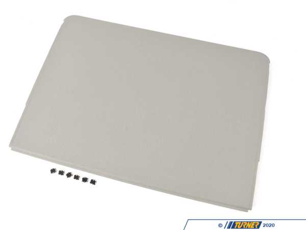 Genuine BMW Genuine BMW Supended Headliner, Front Gray - 54137140780 54137140780