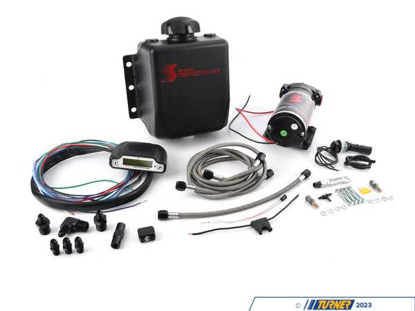 SnowPerformance Snow Performance Stage 3 Boost Cooler (EFI - Port Injection) - Braided Line SN0-310-BRD