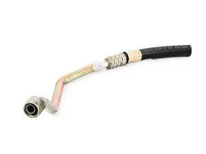 Burgaflex Water Hose (Left Inlet) - Transmission Oil Cooler to Water Manifold - E32, E34