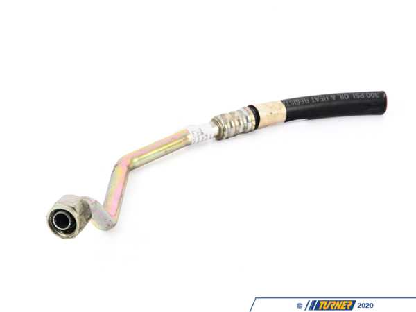 Burgaflex Burgaflex Water Hose (Left Inlet) - Transmission Oil Cooler to Water Manifold - E32, E34 17221728943