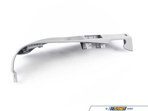 Genuine BMW Outer Seat Covering - Right - Dark Silver - E31 52108162398
