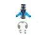 Vargas Turbo Technologies VTT Billet N54/N55 Vacuum/Boost Adapter - Dual Barb Kit N5455VACADAP-DB View 1