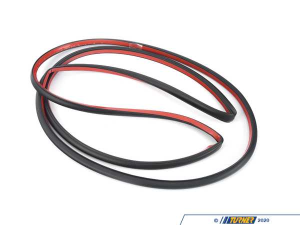 Genuine BMW Genuine BMW Door Weatherstrip Front - 51337380931 - F26 51337380931