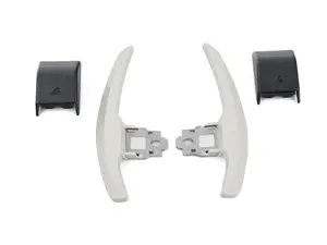 Pearl White Competition Steering Shift Paddles - BMW F80 M3 F82 M4 F10 M5 F06 F12 F13 M6