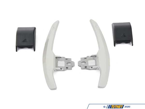 AUTOTECKNIC Pearl White Competition Steering Shift Paddles - BMW F80 M3 F82 M4 F10 M5 F06 F12 F13 M6  BM-0164-PW