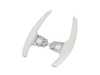 AUTOTECKNIC Pearl White Competition Steering Shift Paddles - BMW F80 M3 F82 M4 F10 M5 F06 F12 F13 M6  BM-0164-PW View 3