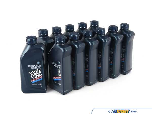 Genuine BMW M TwinPower Turbo 10W-60 Engine Oil - Case Of 12 83212365944/12KT
