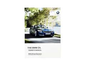 Owner's Manual E89 Without Idrive - En Usen Us - Z4
