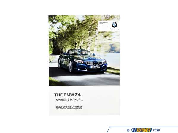 Genuine BMW Owner's Manual E89 Without Idrive - En Usen Us - Z4 01402609184