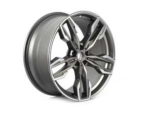 Disk Wheel Light Alloy Titanium Matte9,5Jx21 Et:43 - G01, G02