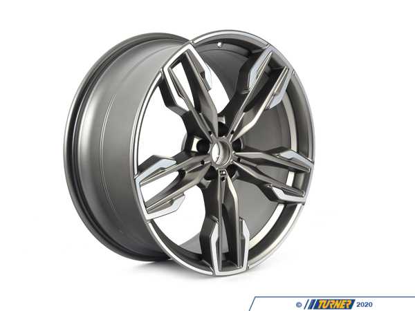Genuine BMW Disk Wheel Light Alloy Titanium Matte9,5Jx21 Et:43 - G01, G02 36108053456