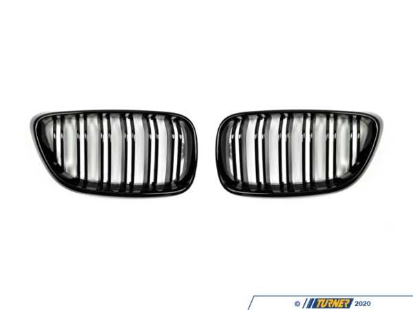 ECS Blackout Grille Set - Gloss Black BM-0172-DS-GB