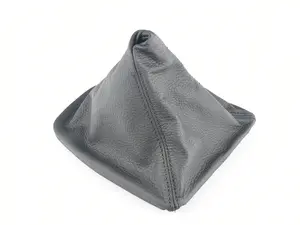 Leather Gear Lever Cover - Schwarz - E60, E61