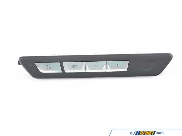 Genuine BMW Operating Facility Seat Functions Left - G11 61316826716