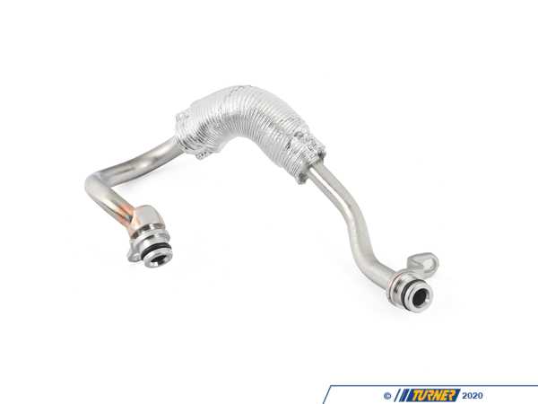 Genuine BMW Pipe - Return - Cooling For Turbocharger - E71, F01, F02 11537563707
