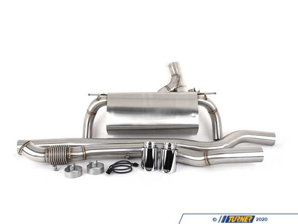 Enthusiast Bundles Turner Motorsport F3X N55 Valved Catback Exhaust & Open Carbon Intake 025817TMS09EBKT
