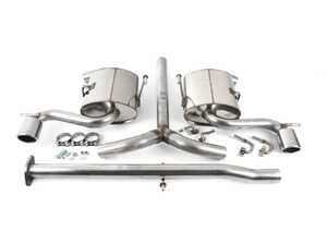 Scorpion Cat-Back Exhaust System - 90mm x 76mm Oval Tips Non Resonated