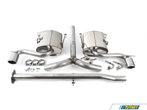 Scorpion Scorpion Cat-Back Exhaust System - 90mm x 76mm Oval Tips Non Resonated SMN003