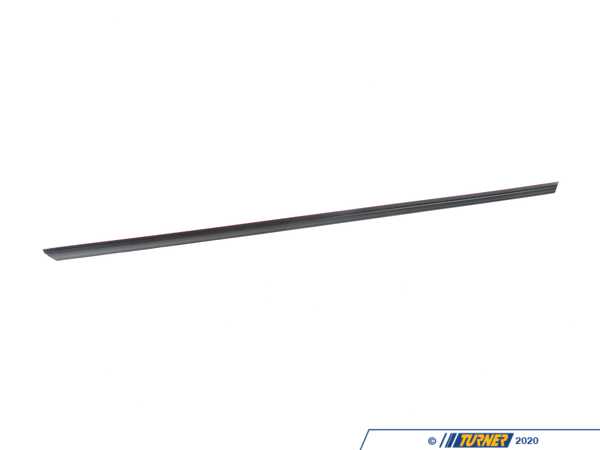 Genuine BMW Genuine BMW Waist Rail Trim Strip Chrom - 51211906271 - E30 51211906271