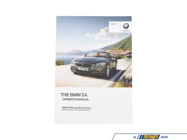 Genuine BMW Owner's Manual For E89 With Idrive - Z4 01402963532