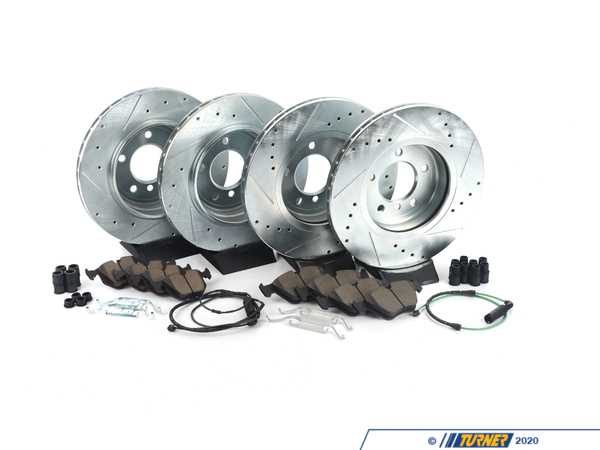 Power Stop E46 - Z26 Street Warrior Brake Kit - Front and Rear K5728-26